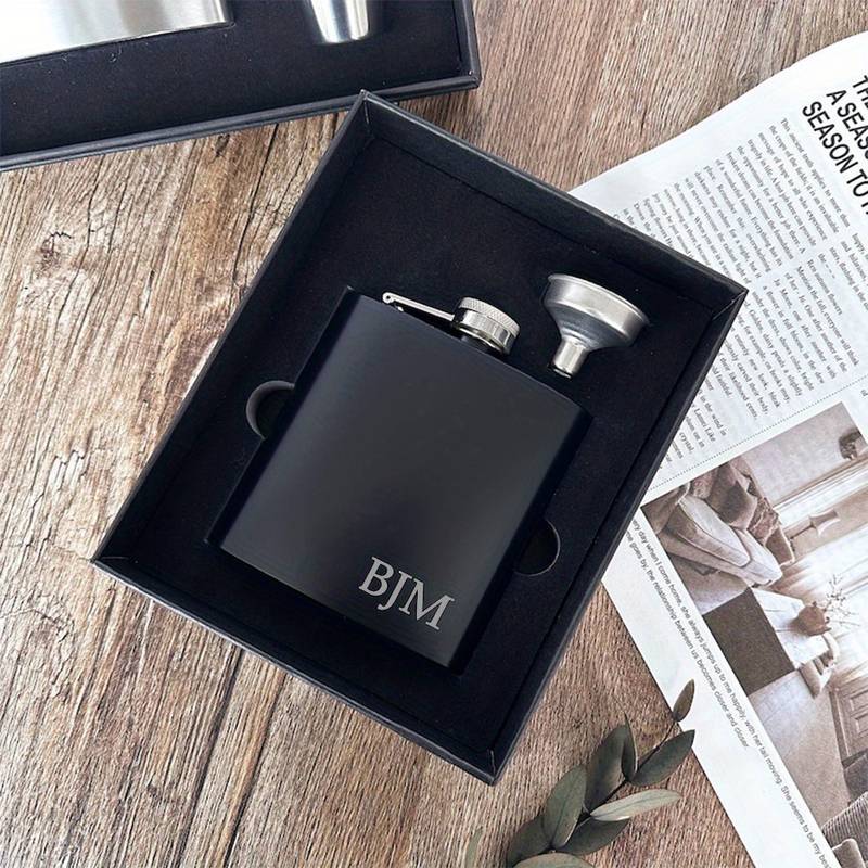 personalised flasks for men