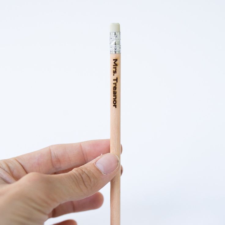 Custom engraved pencils