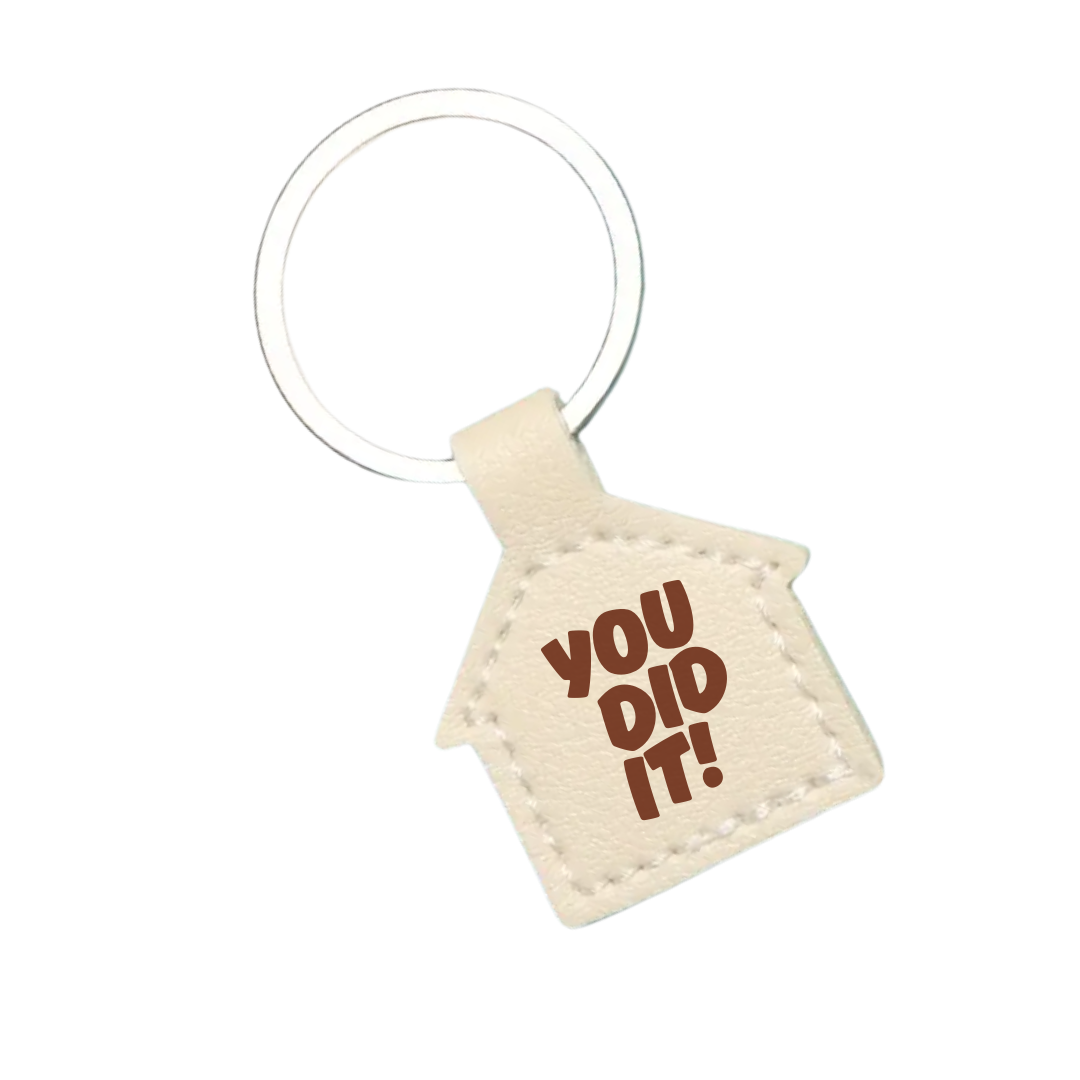 Custom Engraved House Keyring
