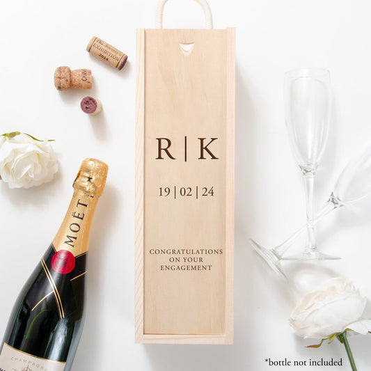 Custom Wooden Wine Box