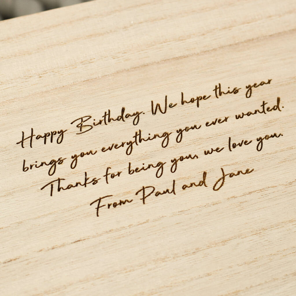 Personalised Keepsake Box