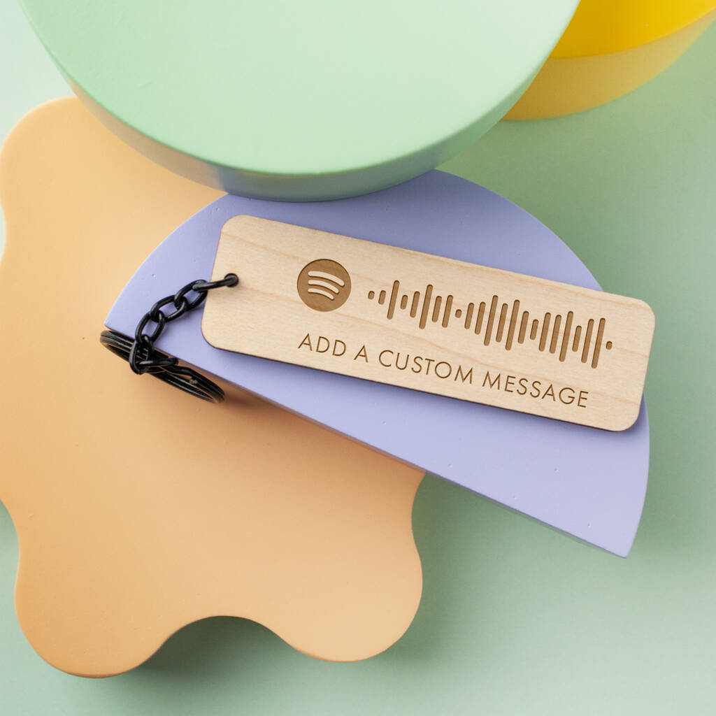 Spotify "Our Song" keyring