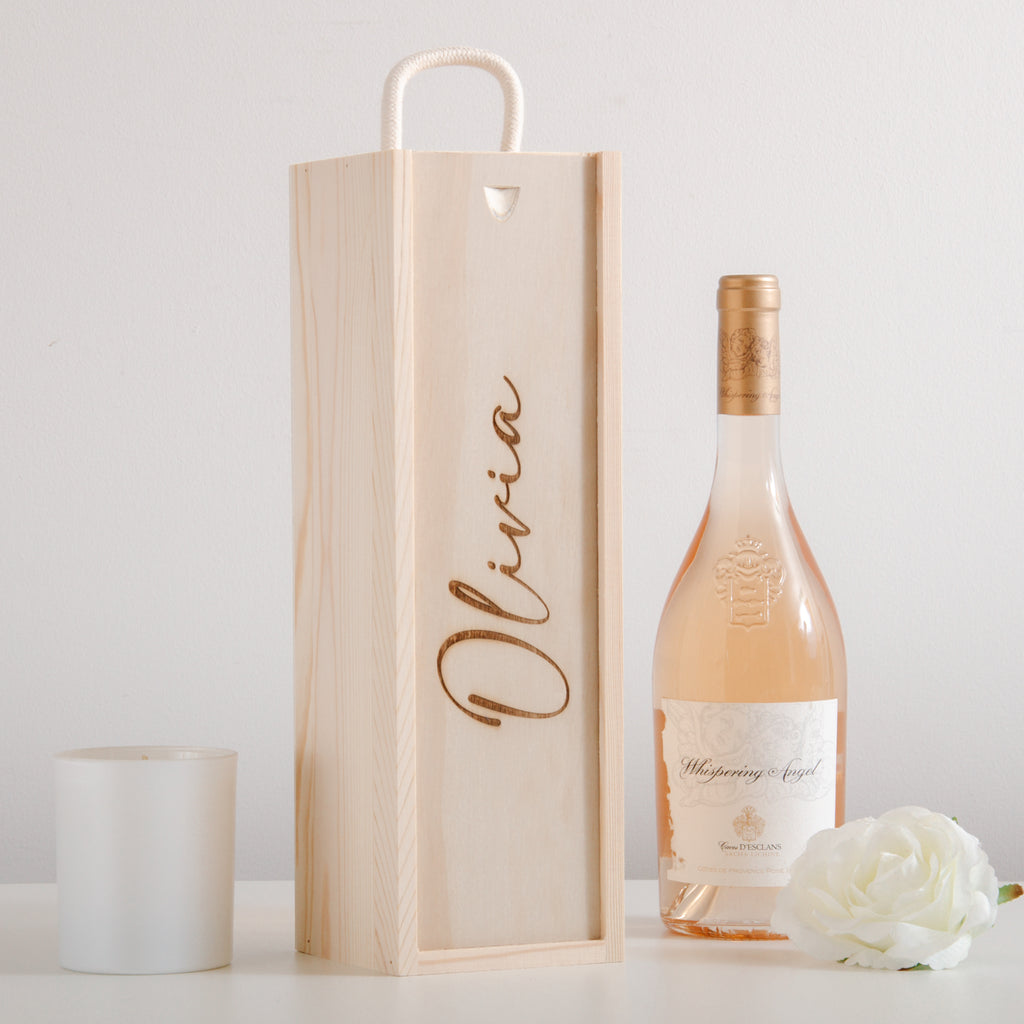 Custom Wooden Wine Box