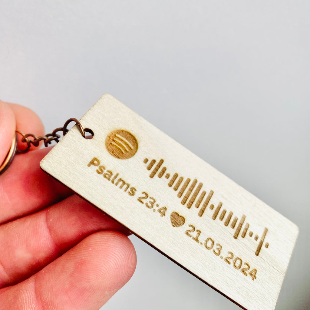 Custom Our Song keyring