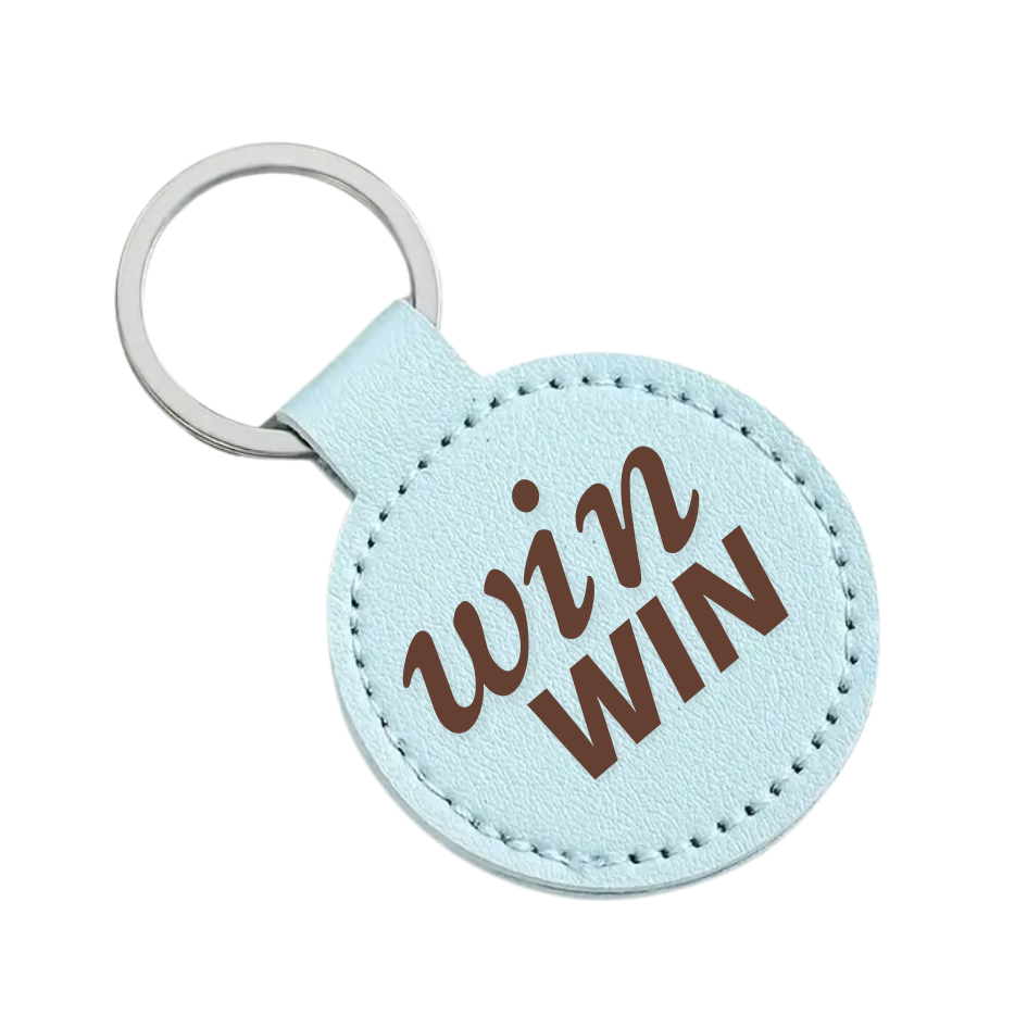 Custom Engraved Round Keyring