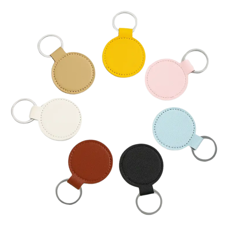Custom Engraved Round Keyring