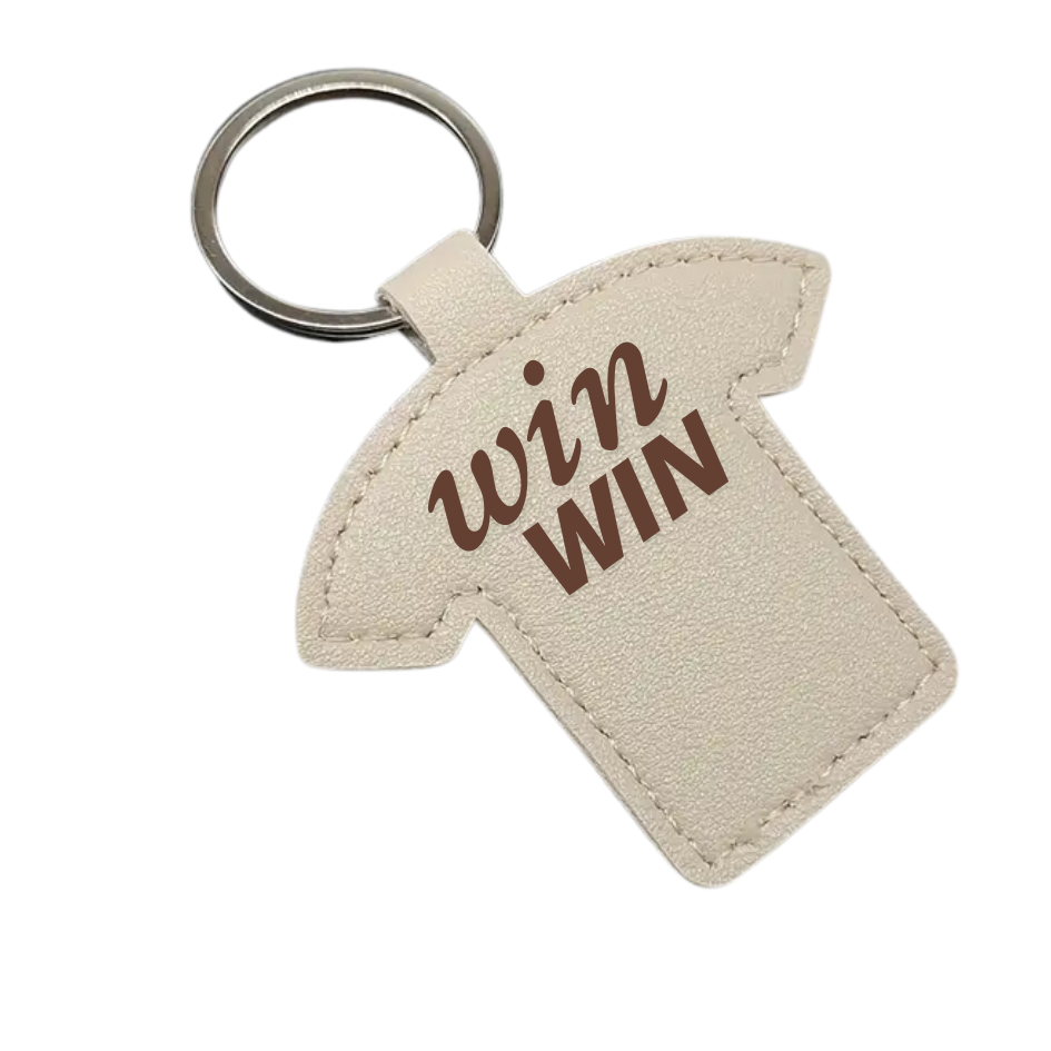 Custom Engraved T-shirt Keyring