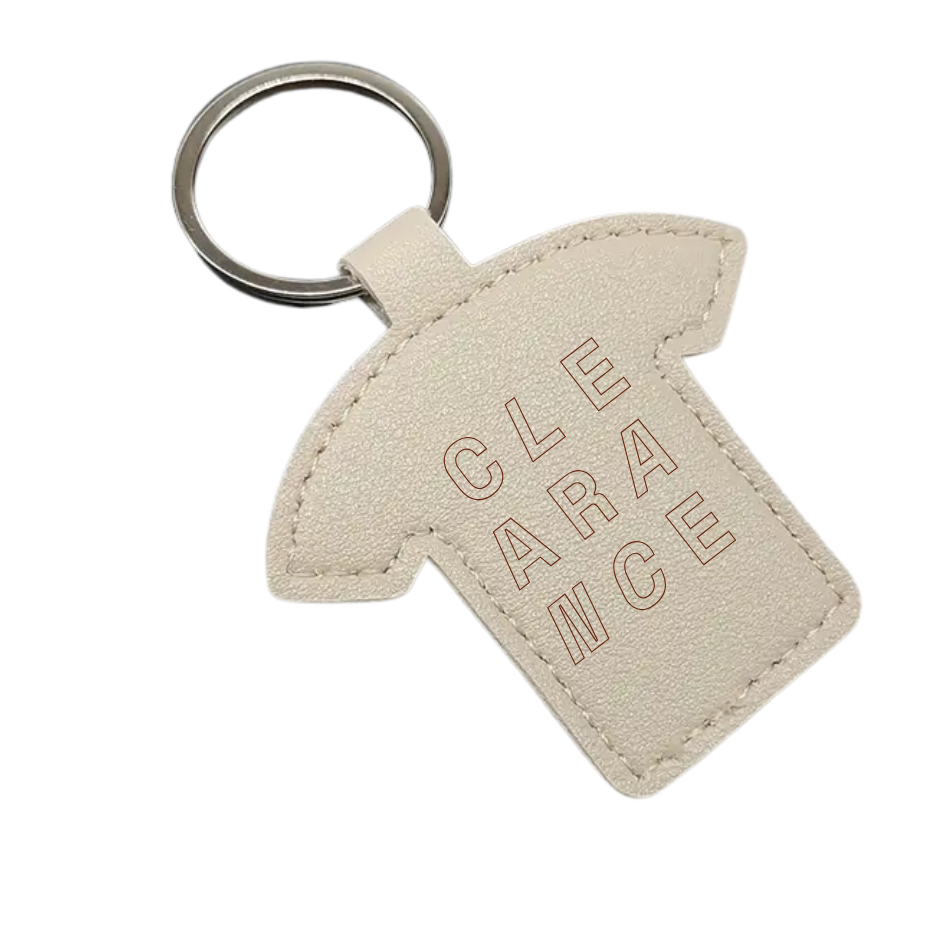 Custom Engraved T-shirt Keyring