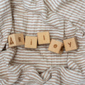 Personalised Baby Name Blocks