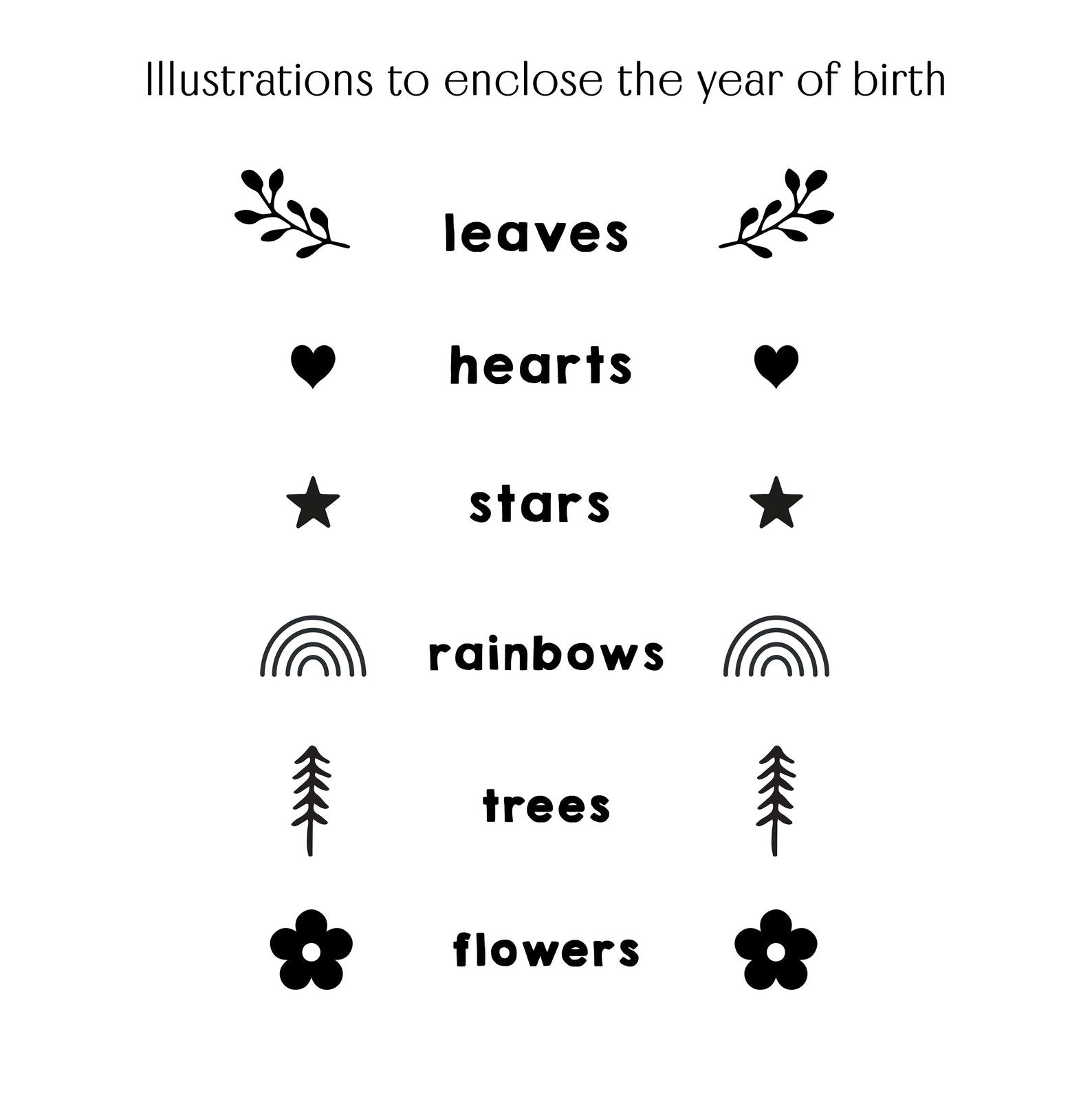 Personalised Baby Birth Wooden Block