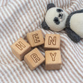 Custom Baby Name Wood Blocks