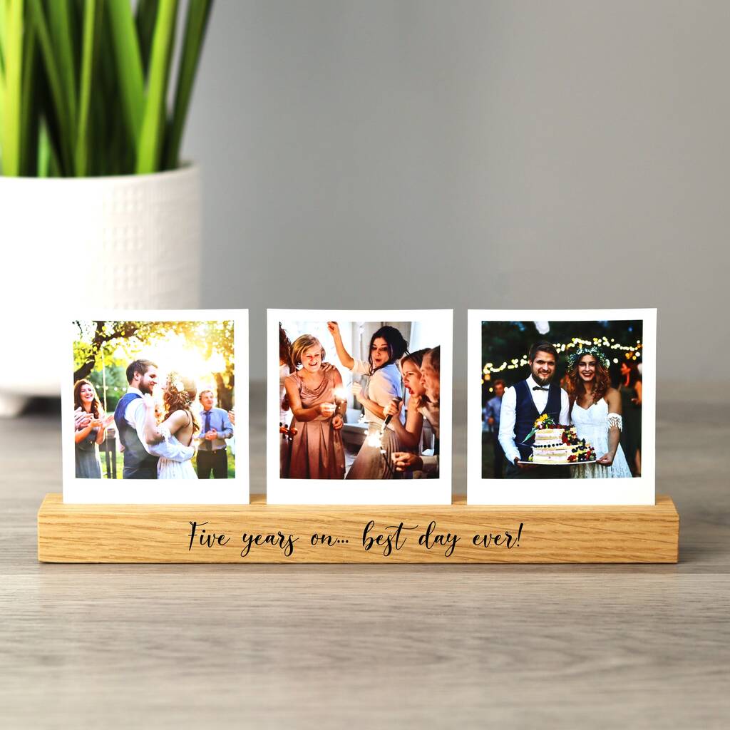 Custom engraved photo block