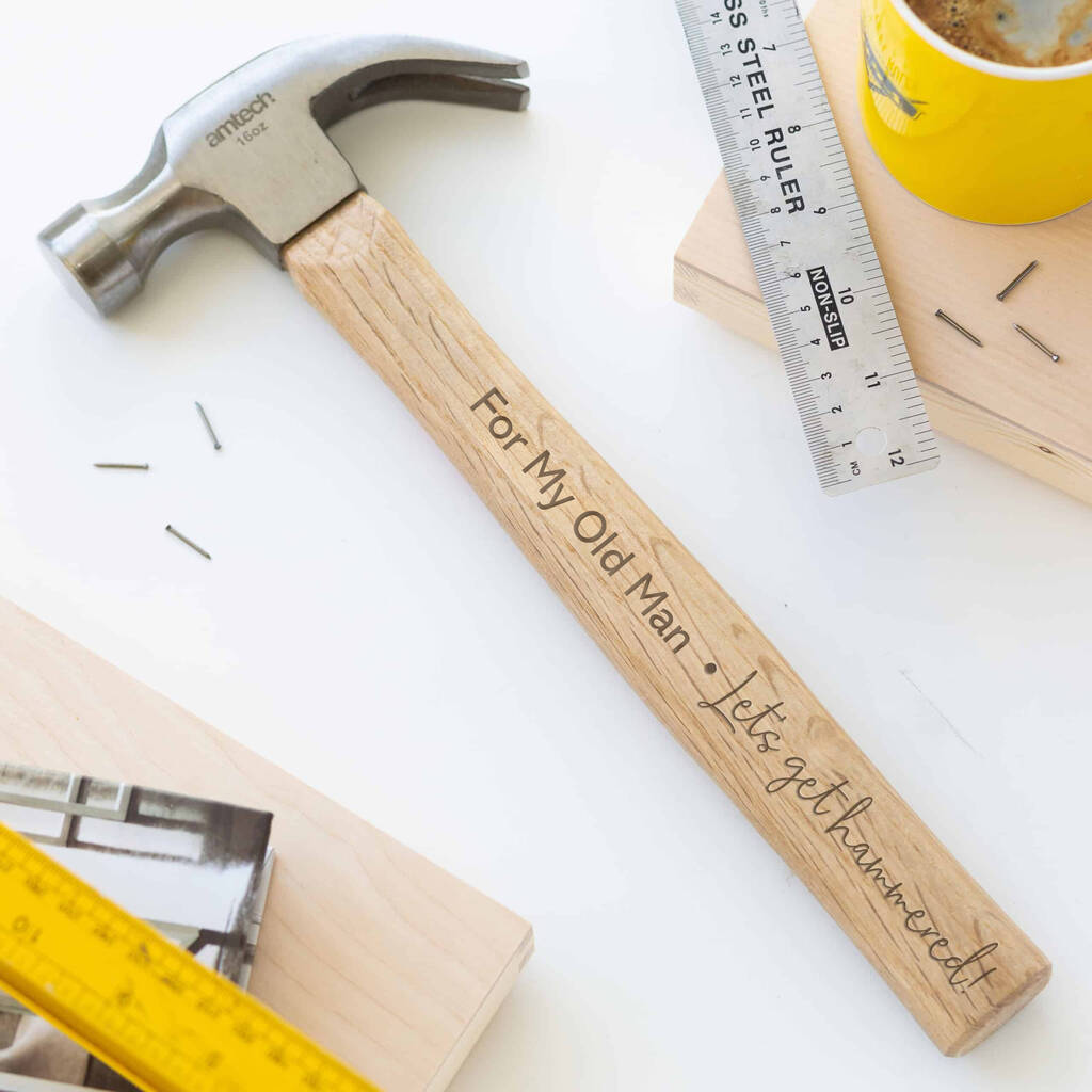 Personalised Engraved Hammer