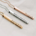Personalised Bar Necklace