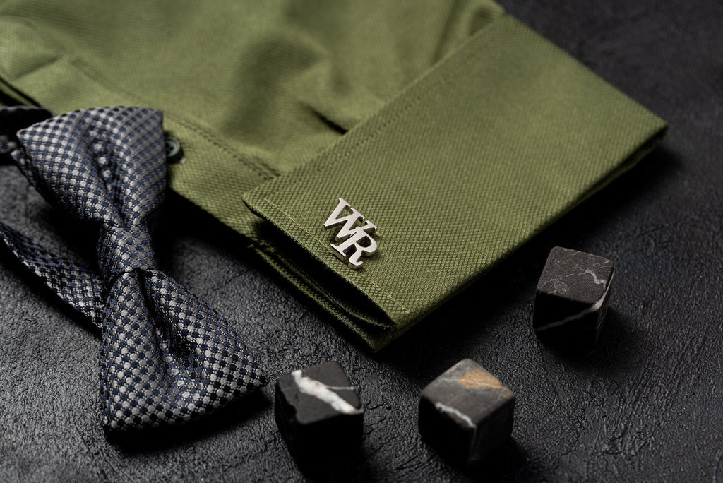 Personalised Mens Initial Cufflinks NZ