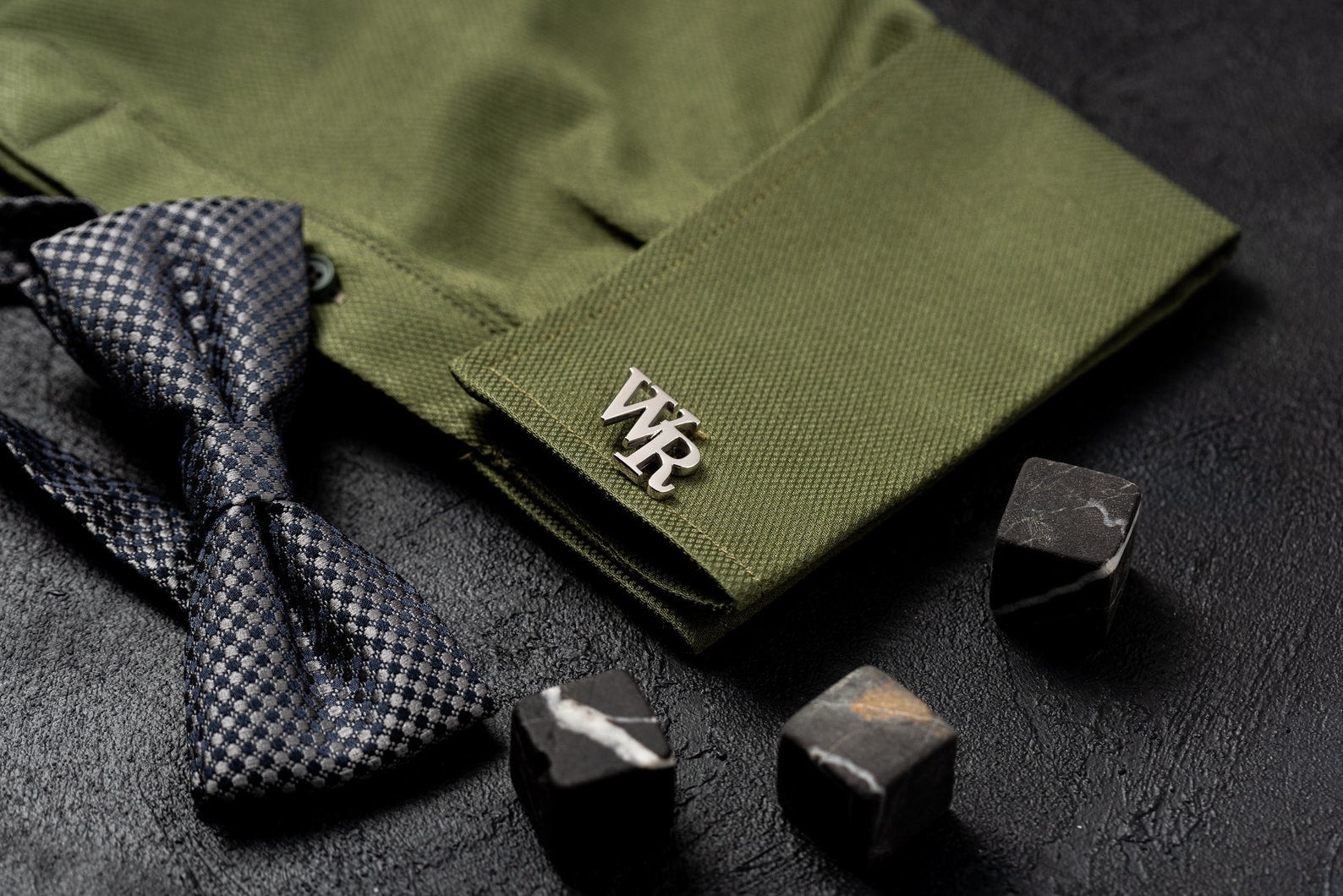 Personalised Mens Initial Cufflinks NZ