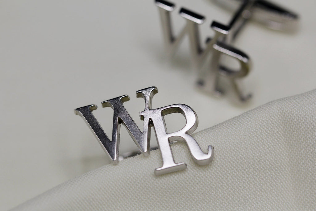 Personalised Mens Initial Cufflinks NZ