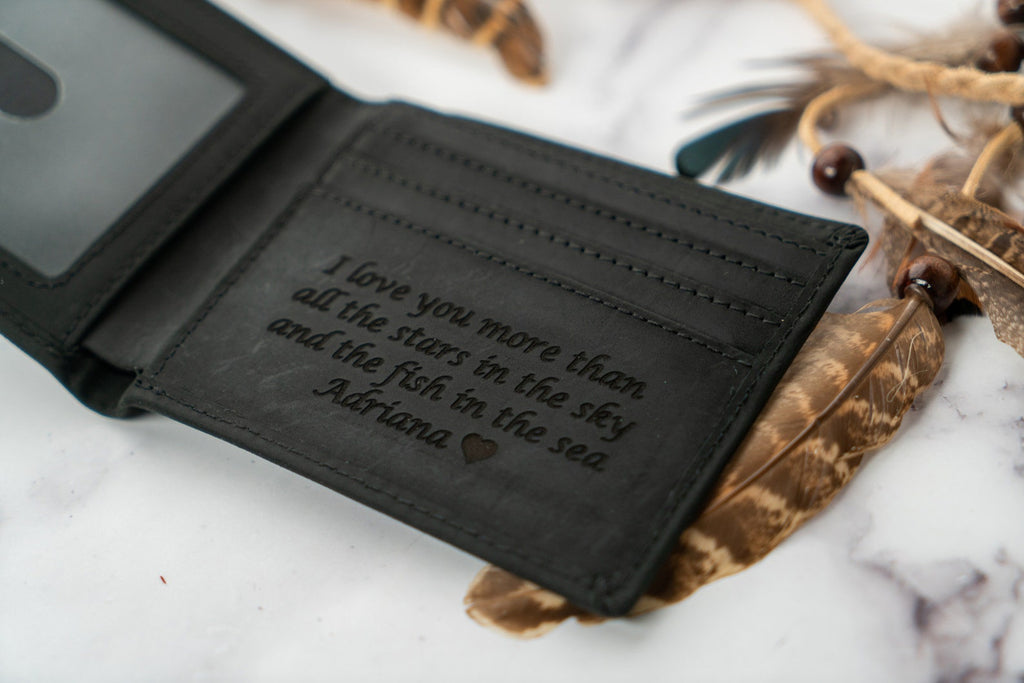 Personalised Mens Wallet
