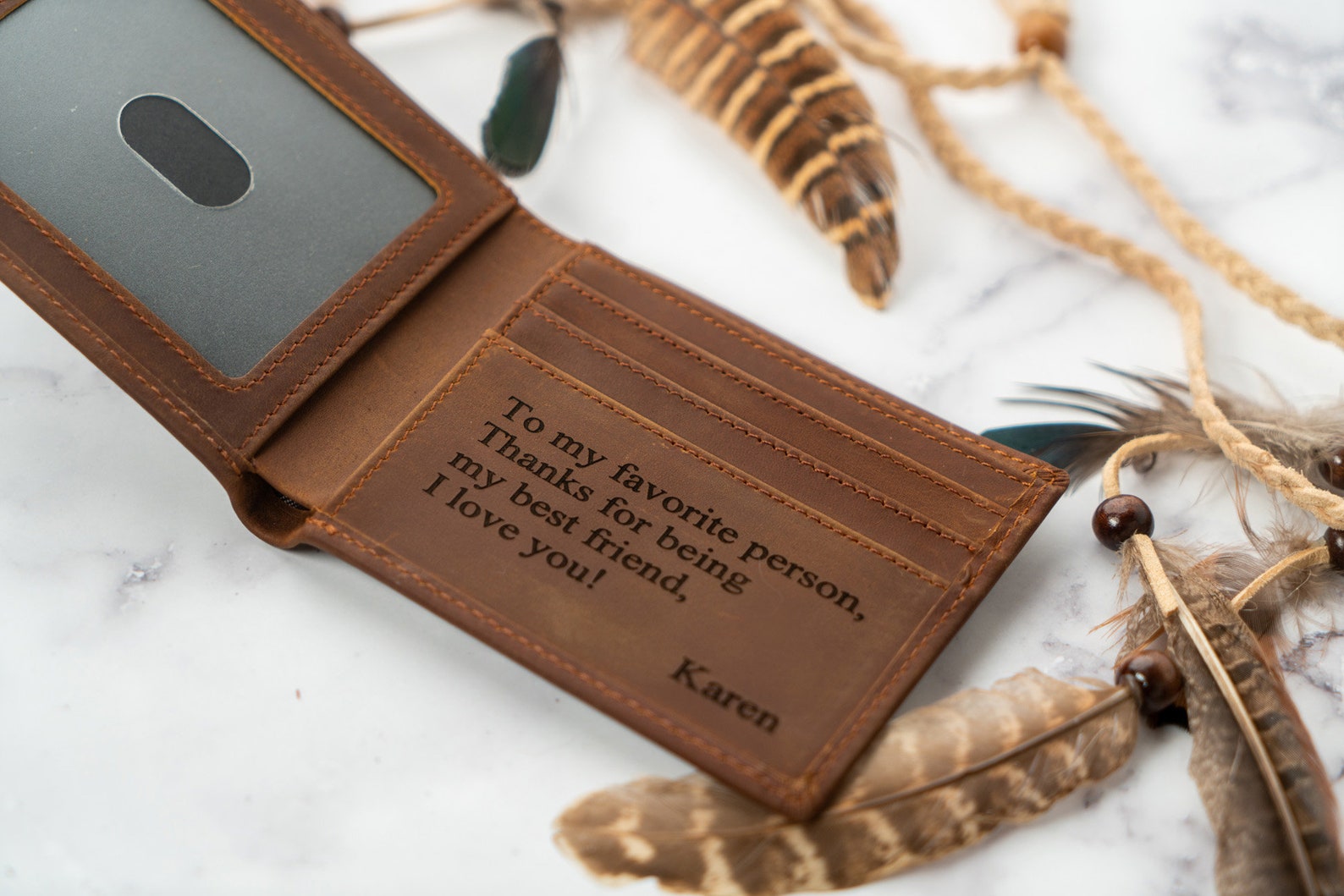 Personalised Mens Wallet