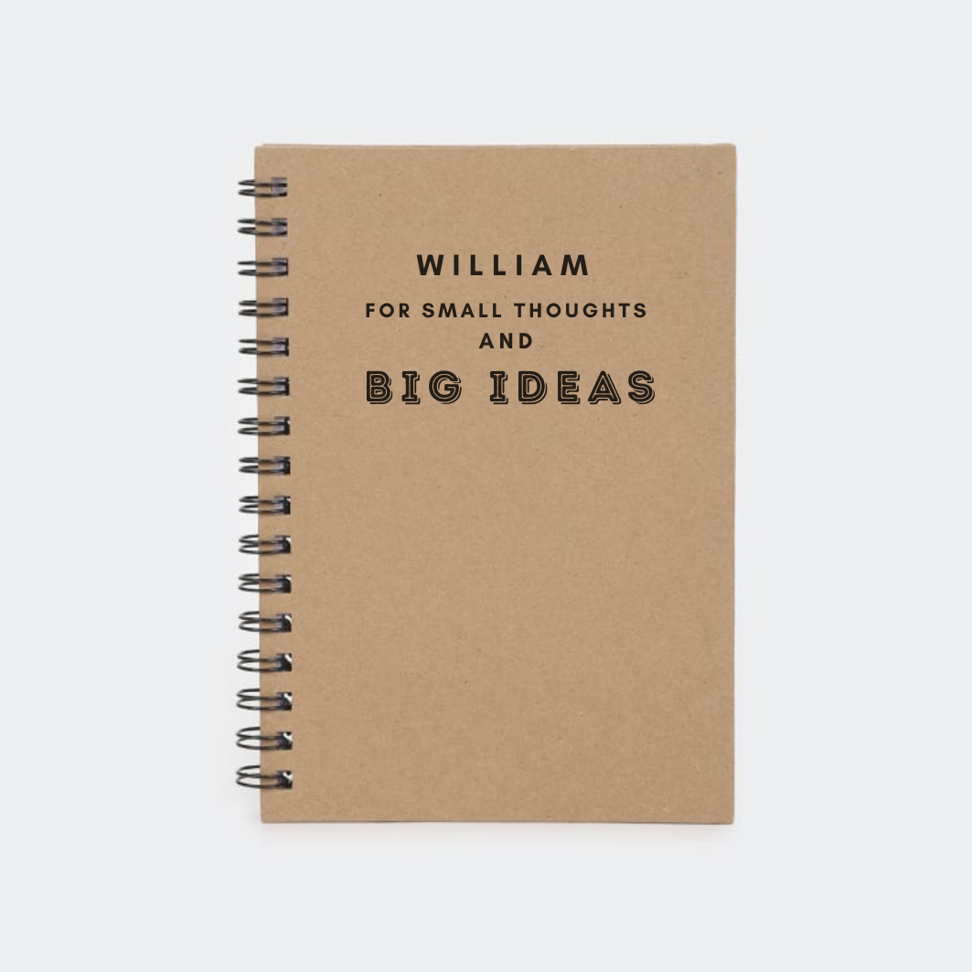 Personalised Notebook