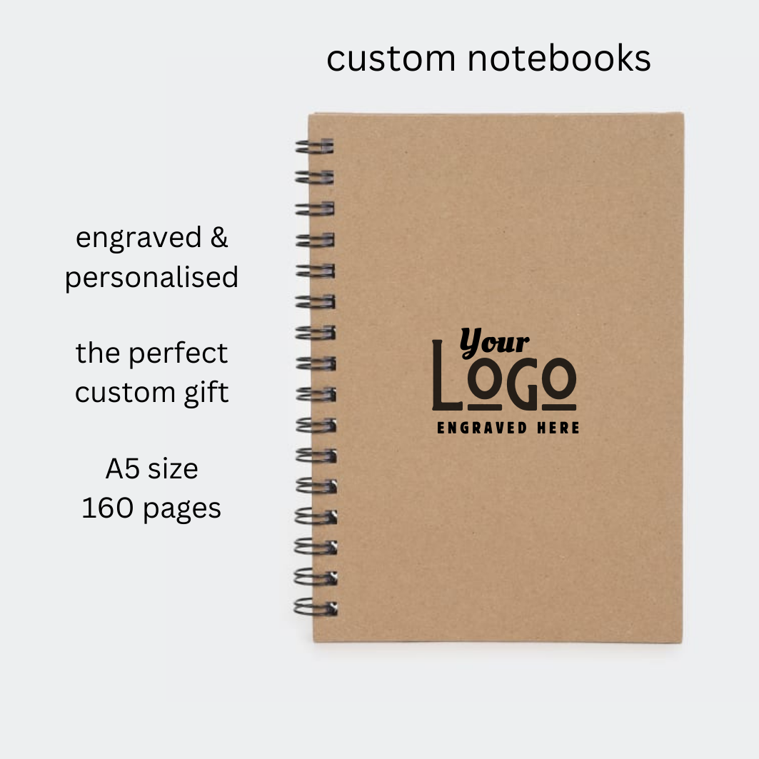 custom branded logo notebooks