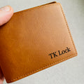 personalised engraved leather wallets nz