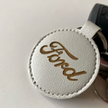personalised leather keyrings 